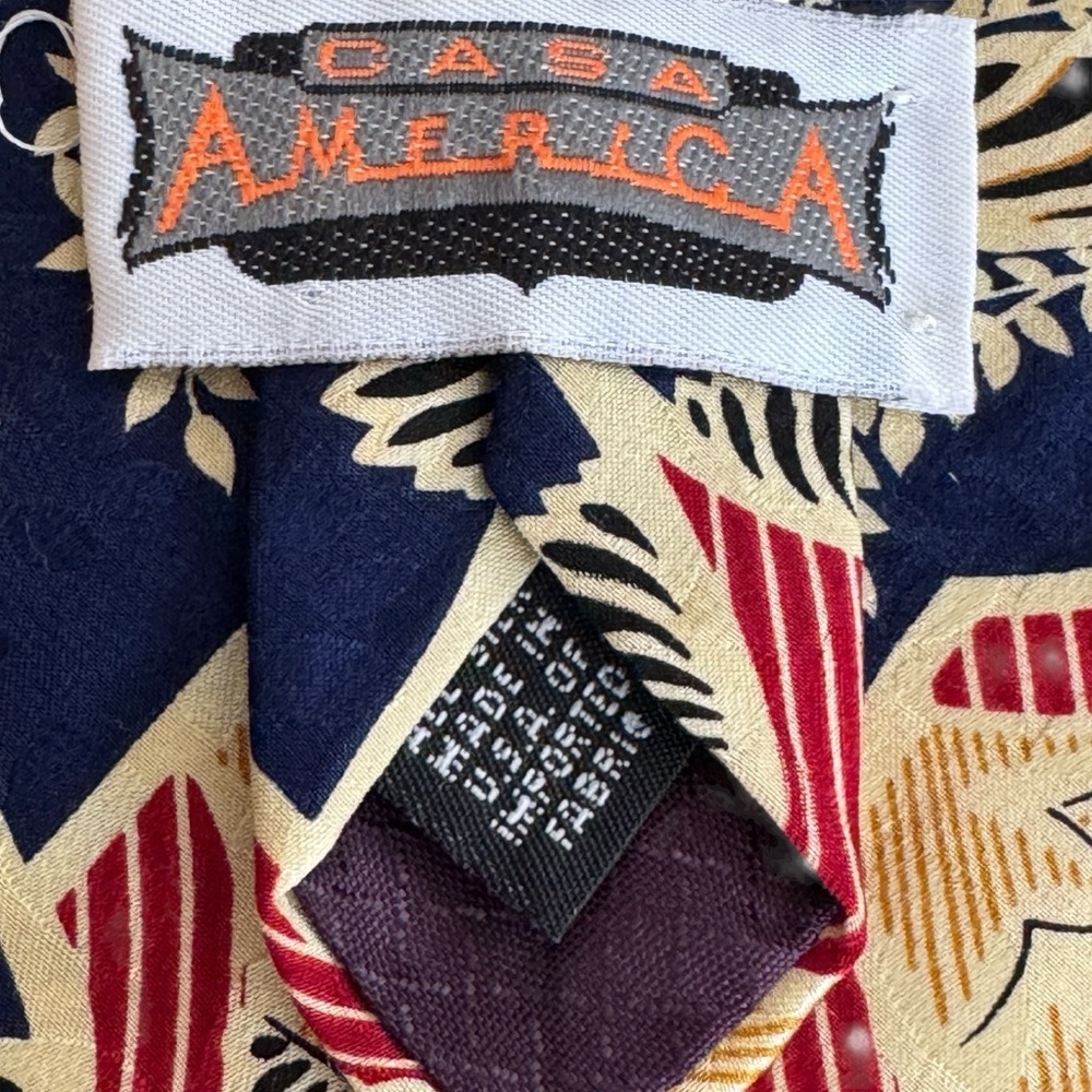Vintage Designer Mens Silk Tie Lot Kuppenheimer Barneys Saks America Set Of 5 - Picture 6 of 9